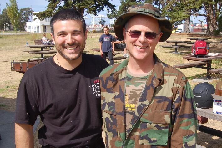Emmanuel Manolakokis and Robert Burke, Alameda, California 2008
