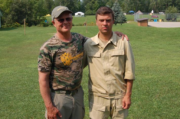 Robert Burke and Konstantin Komarov, Summer Immersion Camp 2008 Canada